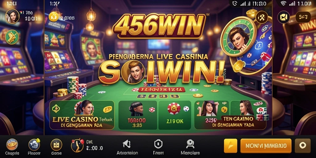 Gameplay Live Casino yang mendebarkan dengan dealer profesional.