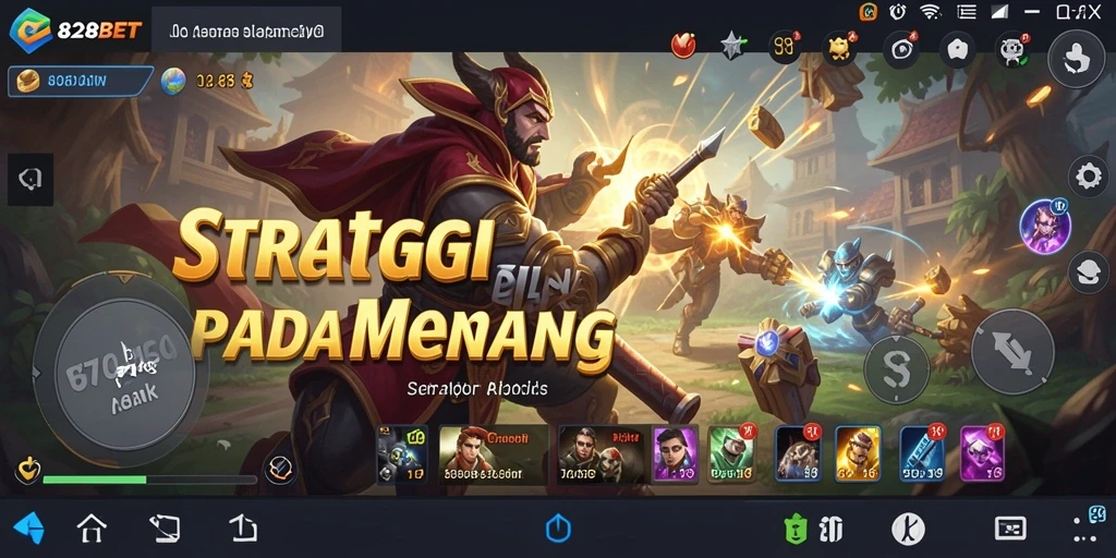 Tampilan gameplay mendebarkan dari 828BET dengan strategi yang menantang.