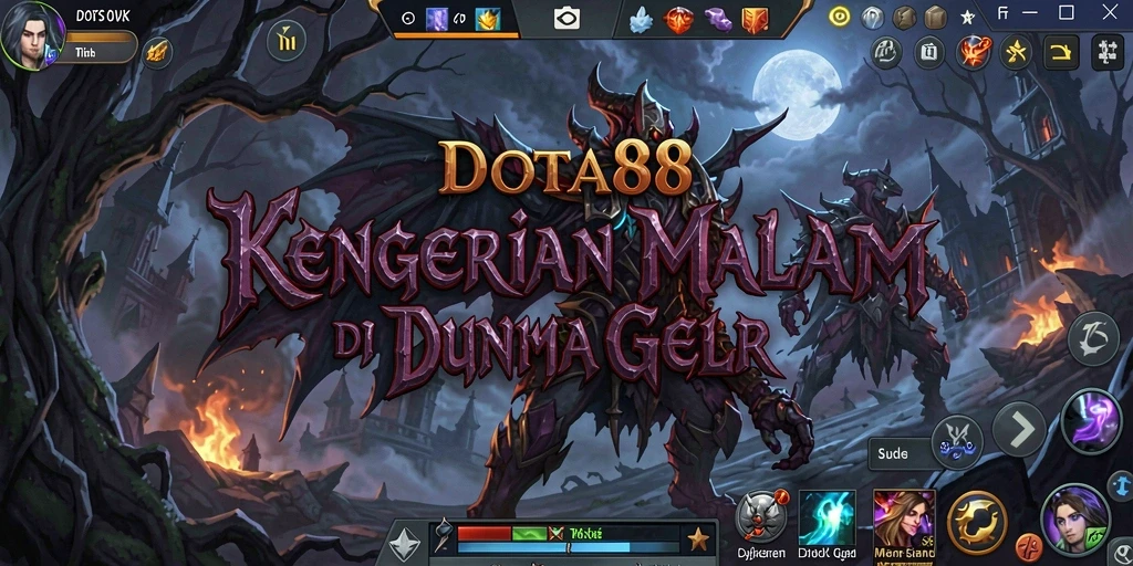 Gameplay mencekam DOTA88 yang menghadirkan suasana horor.