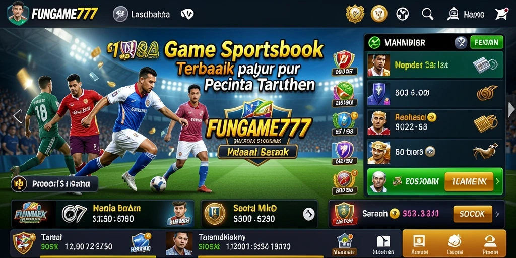 Gameplay FUNGAME777 yang seru dan interaktif saat taruhan berlangsung.