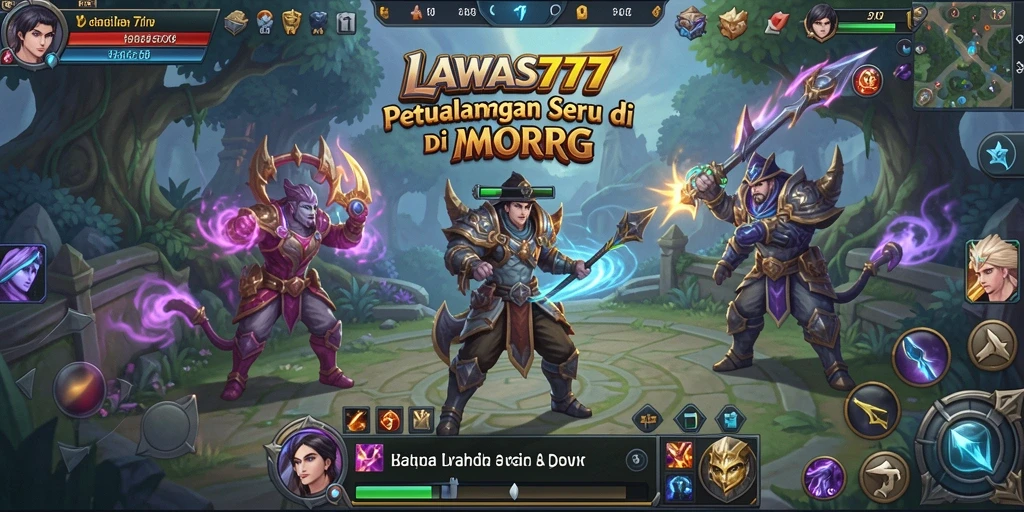 Screenshot LAWAS777 menampilkan aksi seru dari gameplay MMORPG.