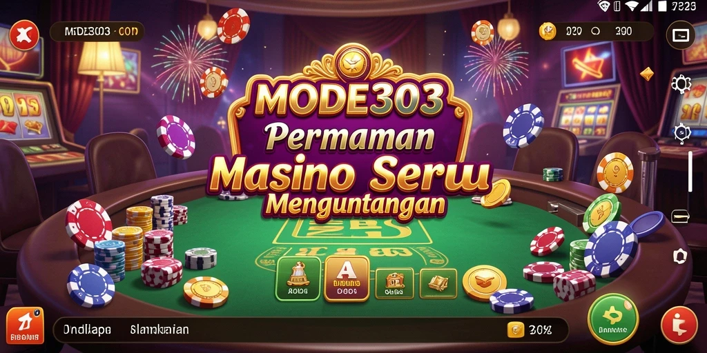 Gameplay Kasino yang menarik di MODE303 dengan grafis menawan.