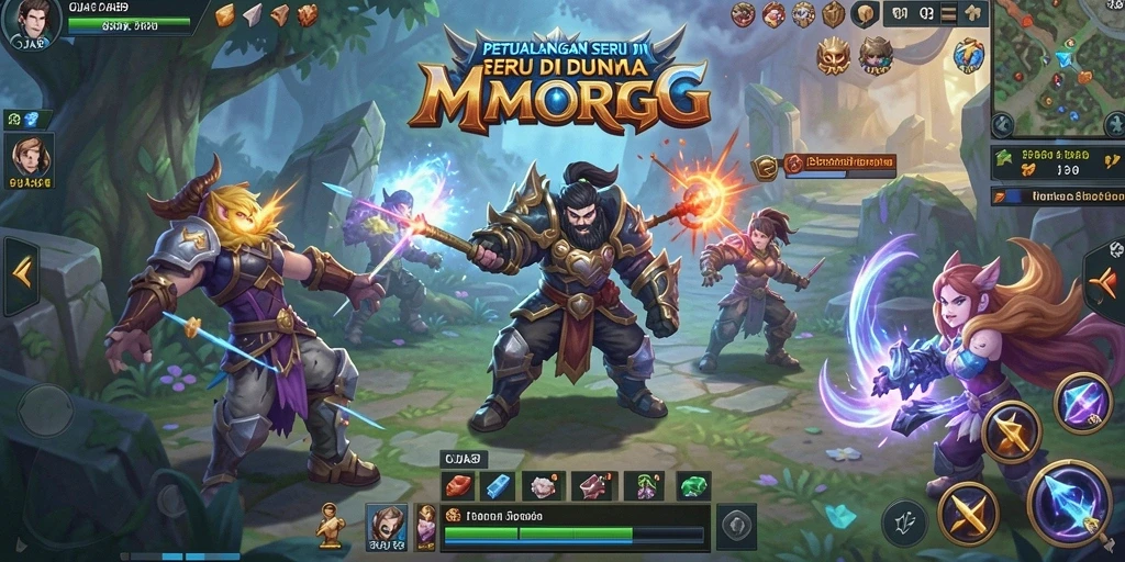 Screenshot gameplay OJA89 yang menampilkan aksi pertempuran seru.