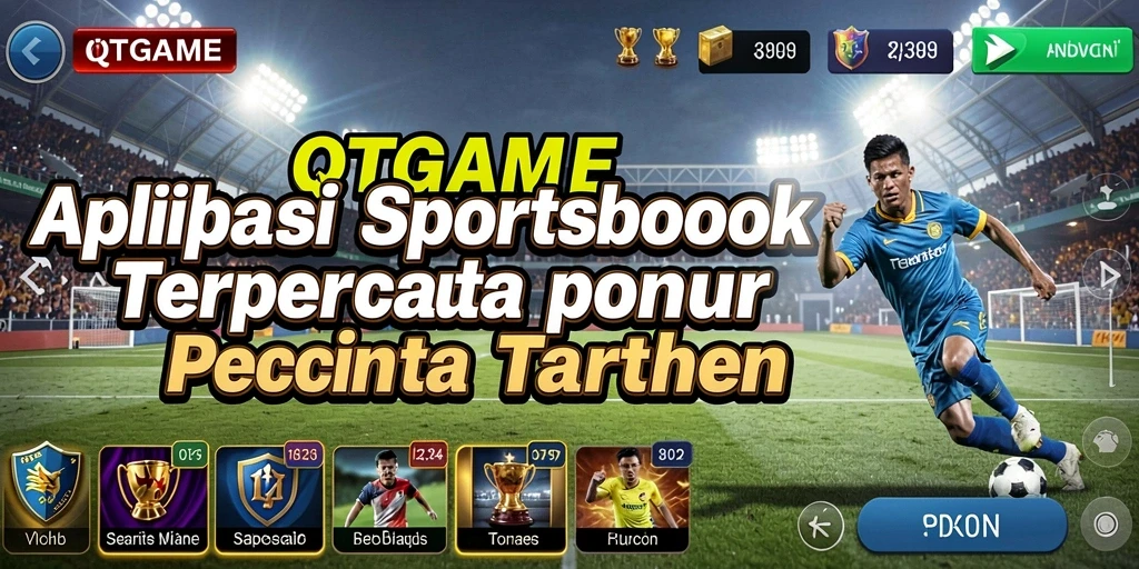 Tampilan menarik dari gameplay aplikasi Sportsbook QTGAME.