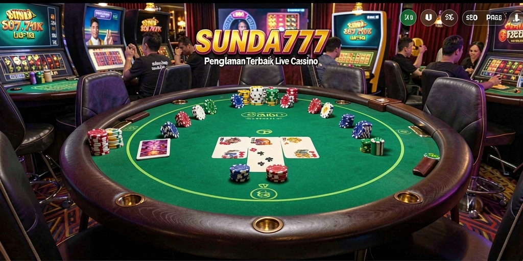 Tampilan gameplay yang menarik di SUNDA777 dalam Live Casino.
